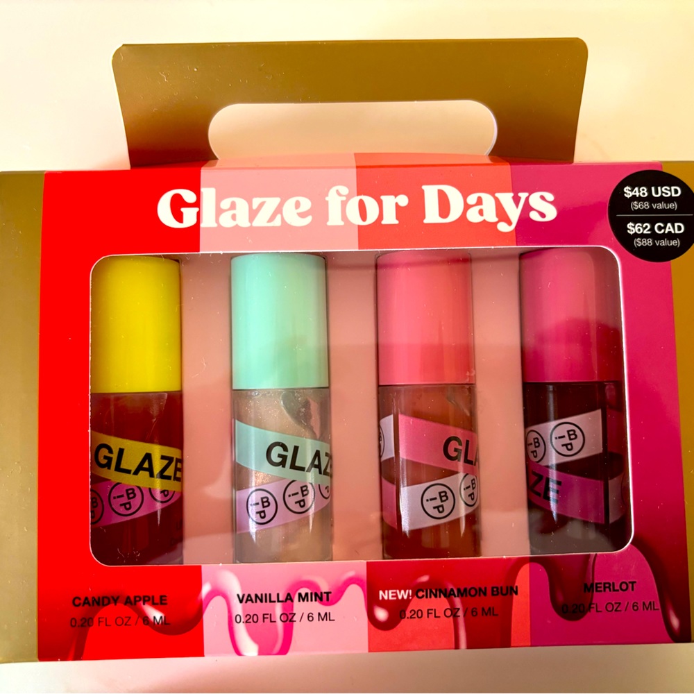 Brand new lipgloss kit - Glaze for days lip gloss kit